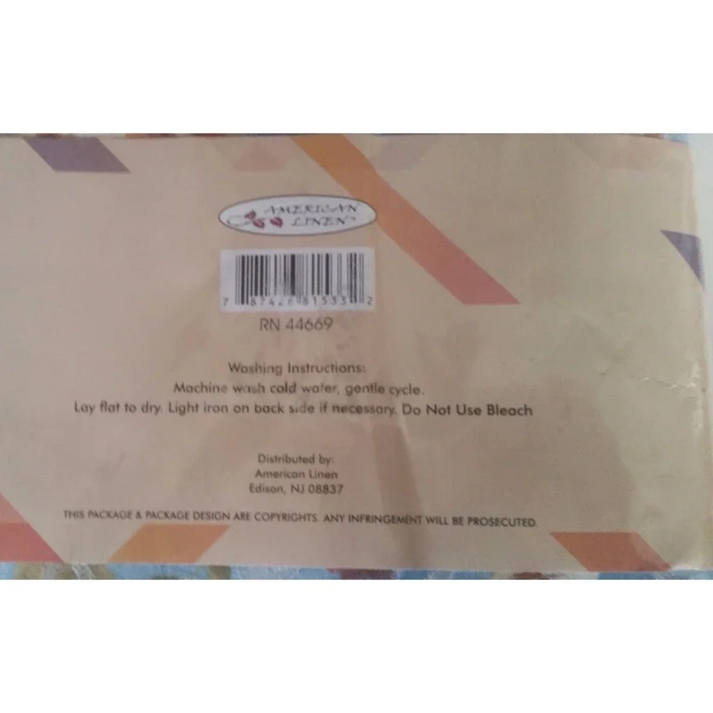 FLANNEL BACK TABLECLOTH 60